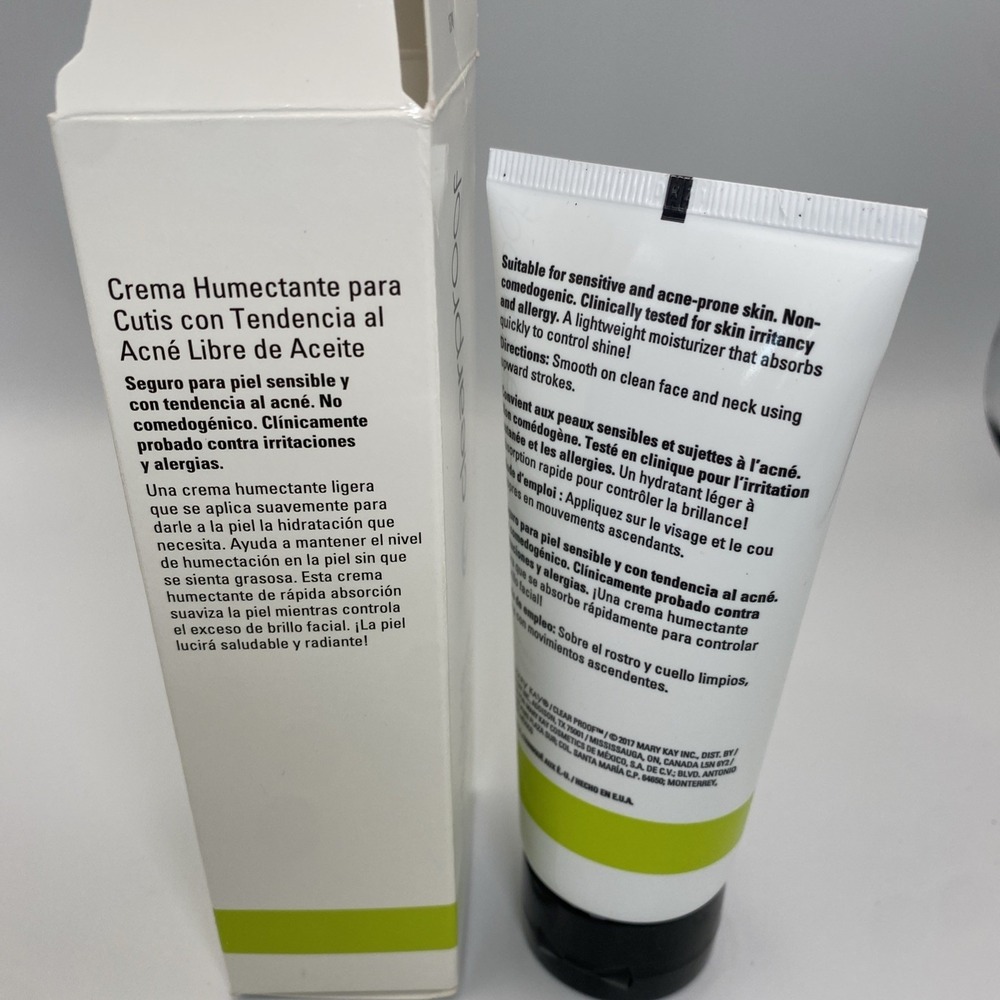 Mary Kay Clear Proof Oil-Free Moisturizer for Acne Prone Skin 3 oz #056749 READ - Picture 6 of 7